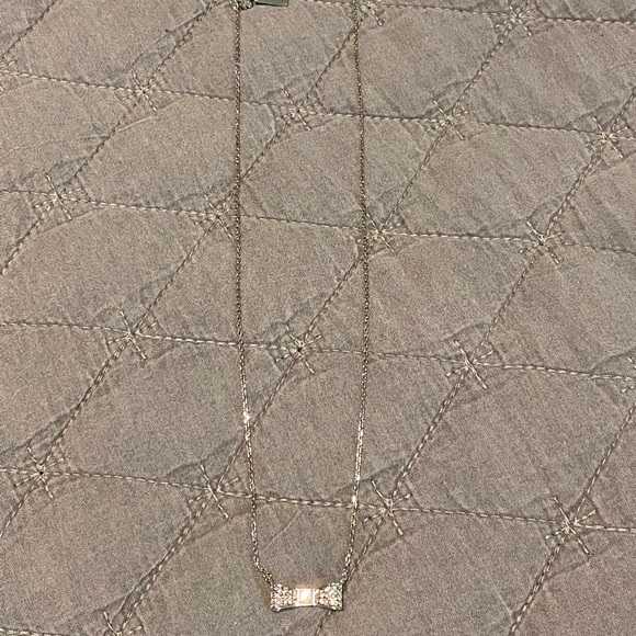 Kate Spade♠️Ready Set Bow Sparkle Necklace - Picture 5 of 5